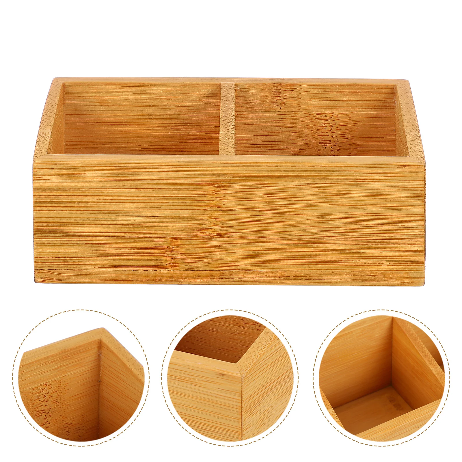 

Creative Tea Bags Box Wooden Organizer Storage Container for Coffee Sugar Bags Snacks Exquisite Workmanship High Quality