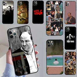 The Sopranos TV Series Case For iPhone 16 12 11 13 14 15 Pro Max Mini XR X XS MAX 5S Plus Cover