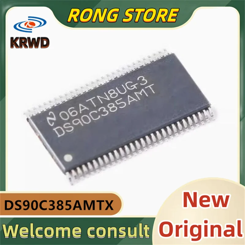 5PCS DS90C385AMT New Original DS90C385AMTX DS90C385 DS90C385AMTX/NOPB SSOP56