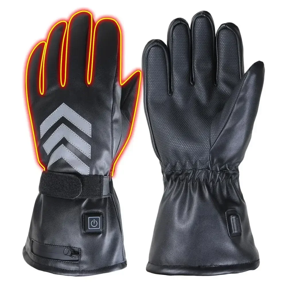 Guantes Térmicos Unisex para esquí, protectores térmicos de doble cara para nieve y Moto de nieve, suministros de invierno