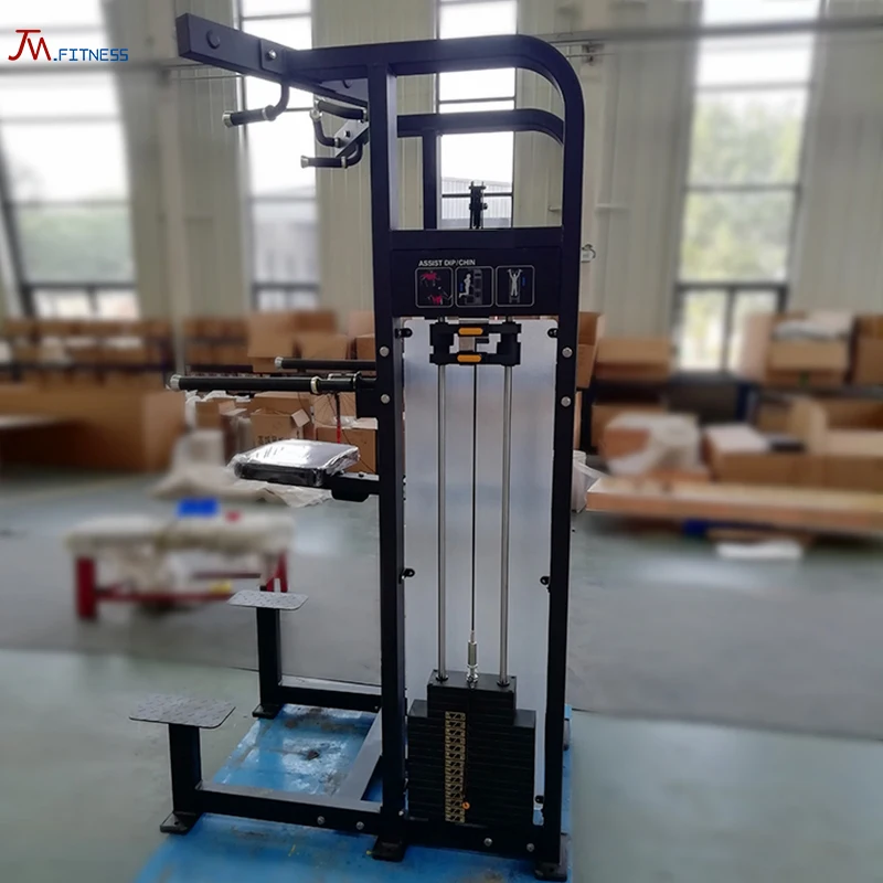 

Hot Sale Commercial Gym Fitness Equipment Strength Training Assisted Assist Chin up Machine