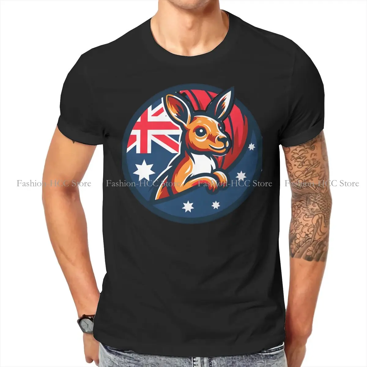 Cute Unique TShirt Australian Kangaroo Comfortable New Design Gift Idea  T Shirt Short Sleeve Hot Sale