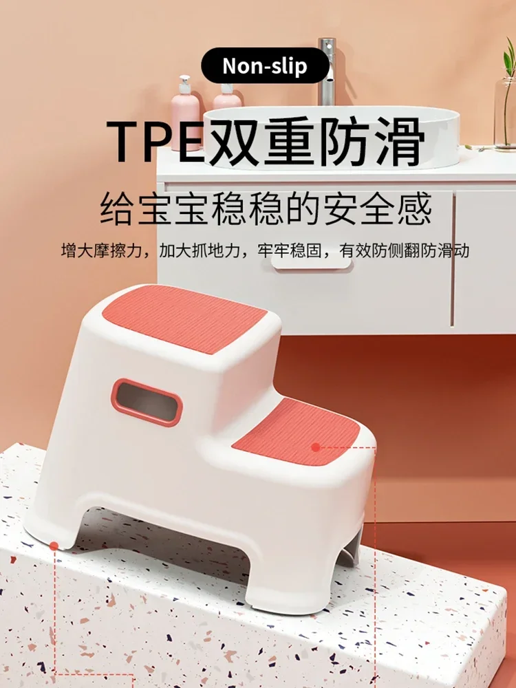 Детский оттоманка, детское ступенчатое кресло, маленькая скамейка, Детская Нескользящая скамейка для мытья рук, мебель для детской комнаты