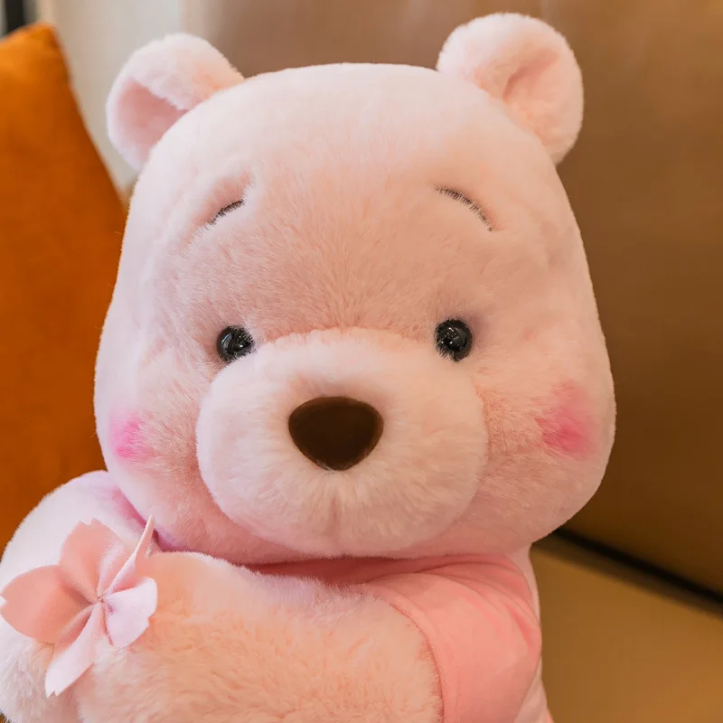 2023 Disney Pink Winnie the Pooh Plüschtiere niedlich große Stofftiere Cartoon gefüllt Anime Plüsch Big Bear Puppe Kind für Geschenke