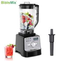 BioloMix Automatic Program Professional Kitchen Smoothie Blender BPA FREE 2L Jar Food Mixer Juicer Ice Crusher