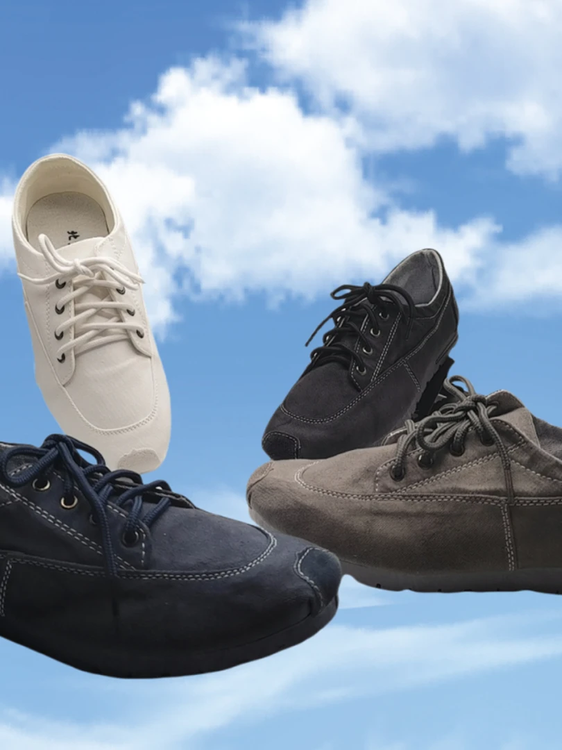 

Casual Versatile Men's Denim Canvas Flat oes Comfortable Breathable Cotton Upper Low Heel Glue-Welded Soles round Toe