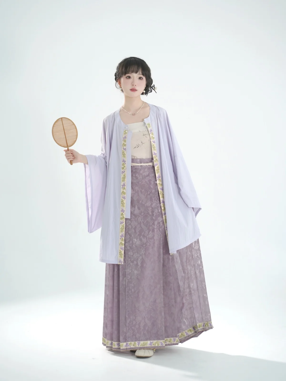 

Sun Protection Clothing Women's round Ne Embroidered Rose Pattern Nylon Fabric Long Sve Traditional Chinese Sle Top