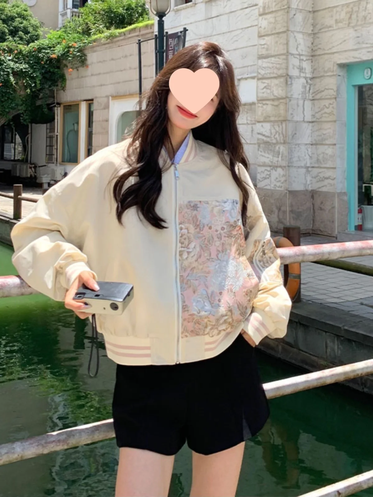 

Бейсбольные куртки для спортзала, женские осенние ветровки, университетская академия, кашемировые нашивки, мотоциклетные ветрозащитные пары, аппликации спереди, OL