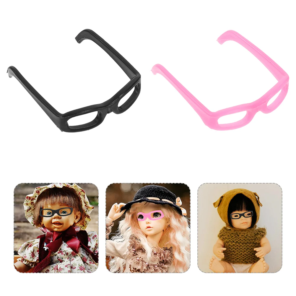 30 Pcs Toy Dollhouse Glasses Clothing Accessories Earphone Adorable Mini Dress up