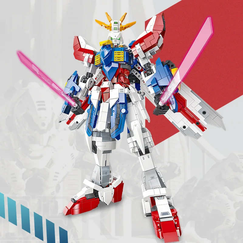 

MOC Anime Classic Interactive Mech Robot Technology Building Block Model Set for Boys DIY kid Toys Festival Gift 1694pcs