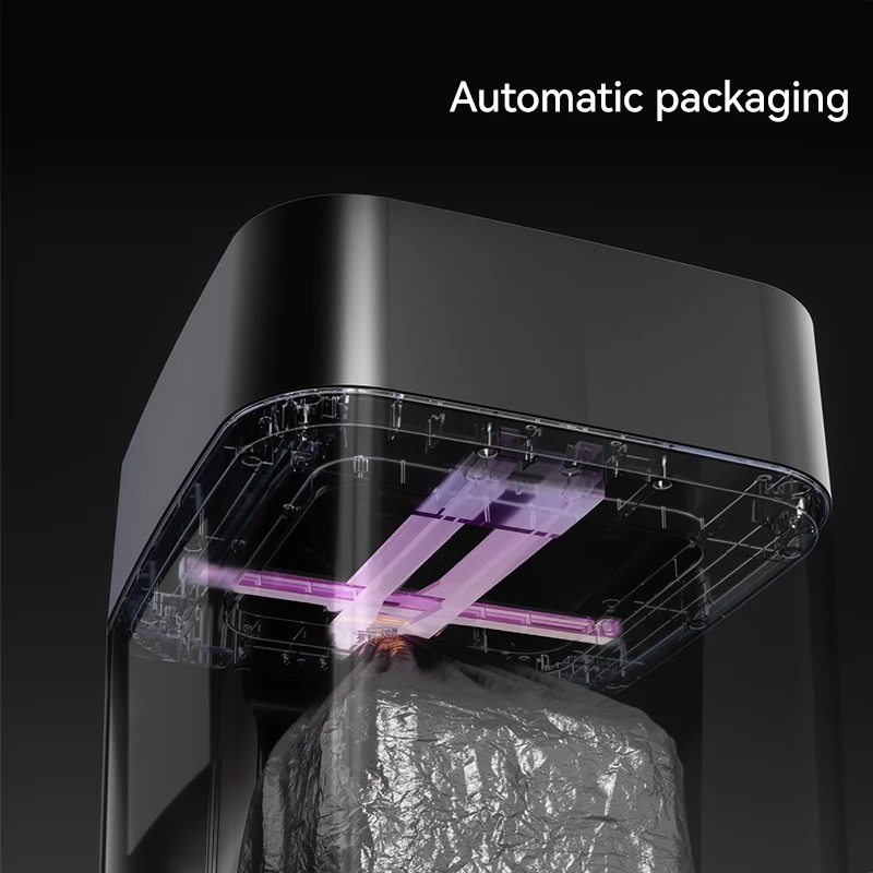 الصين توريد الحزمة التلقائية الذاتي ختم سلة المهملات الذكية نوع الاستشعار مع تطبيق الحمام سلة المهملات الذكية