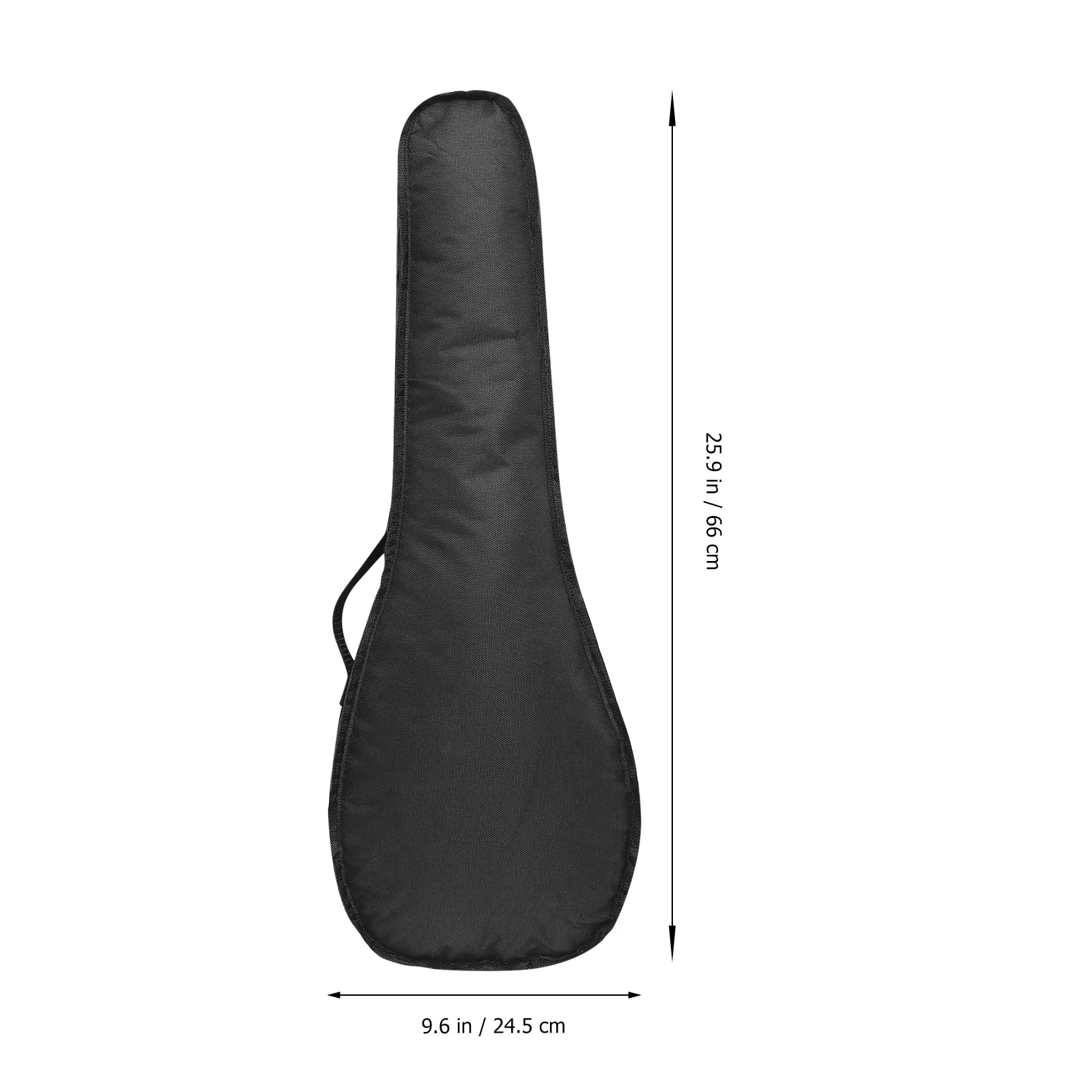 

2pcs Guitar Case Small Bag Ukulele Storage Reliable Black Water Resistant Oxford Canvas Portable Adjustable H Musical