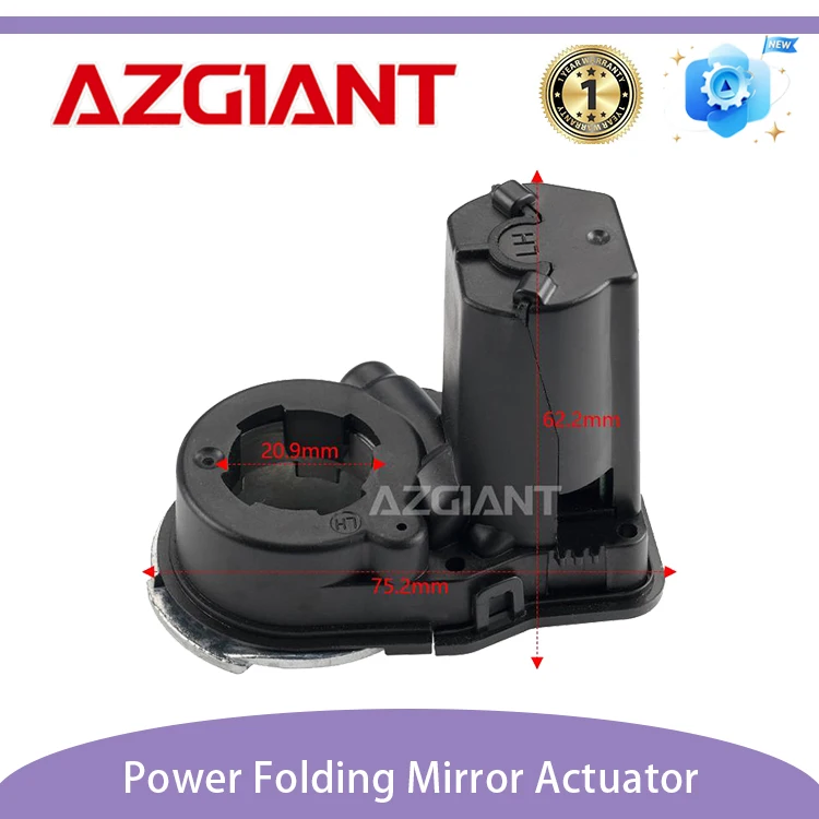 AZGIANT Car Mirror Fold Control Unit For 2013-2017 Skoda Yeti Compatible with Factory Control Switch Auto Repair Parts