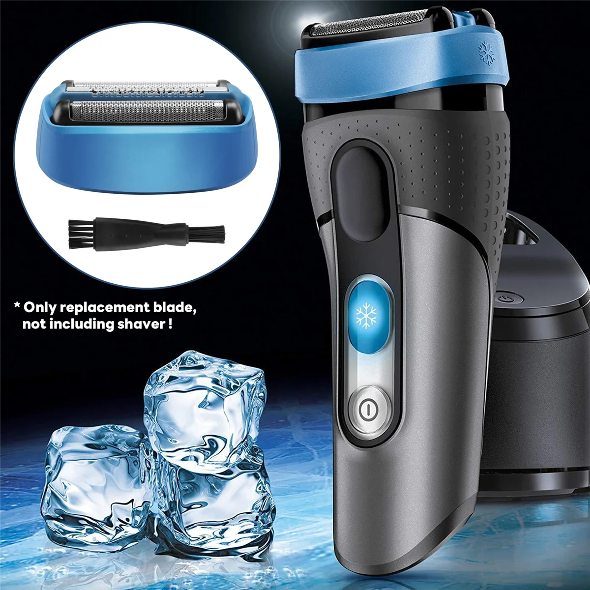 Replacement Shaver Foil & Cutter Head for Braun 40B Shaver CT2S CT2CC CT3CC CT4S CT4CC CT5CC CT6CC Head Blade