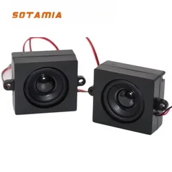 SOTAMIA 2Pcs 4550 Passive Speakers 4 8 Ohm 5W Full Frequency Cavity Speaker Advertising LCD TV Speaker Computer Loudspeaker