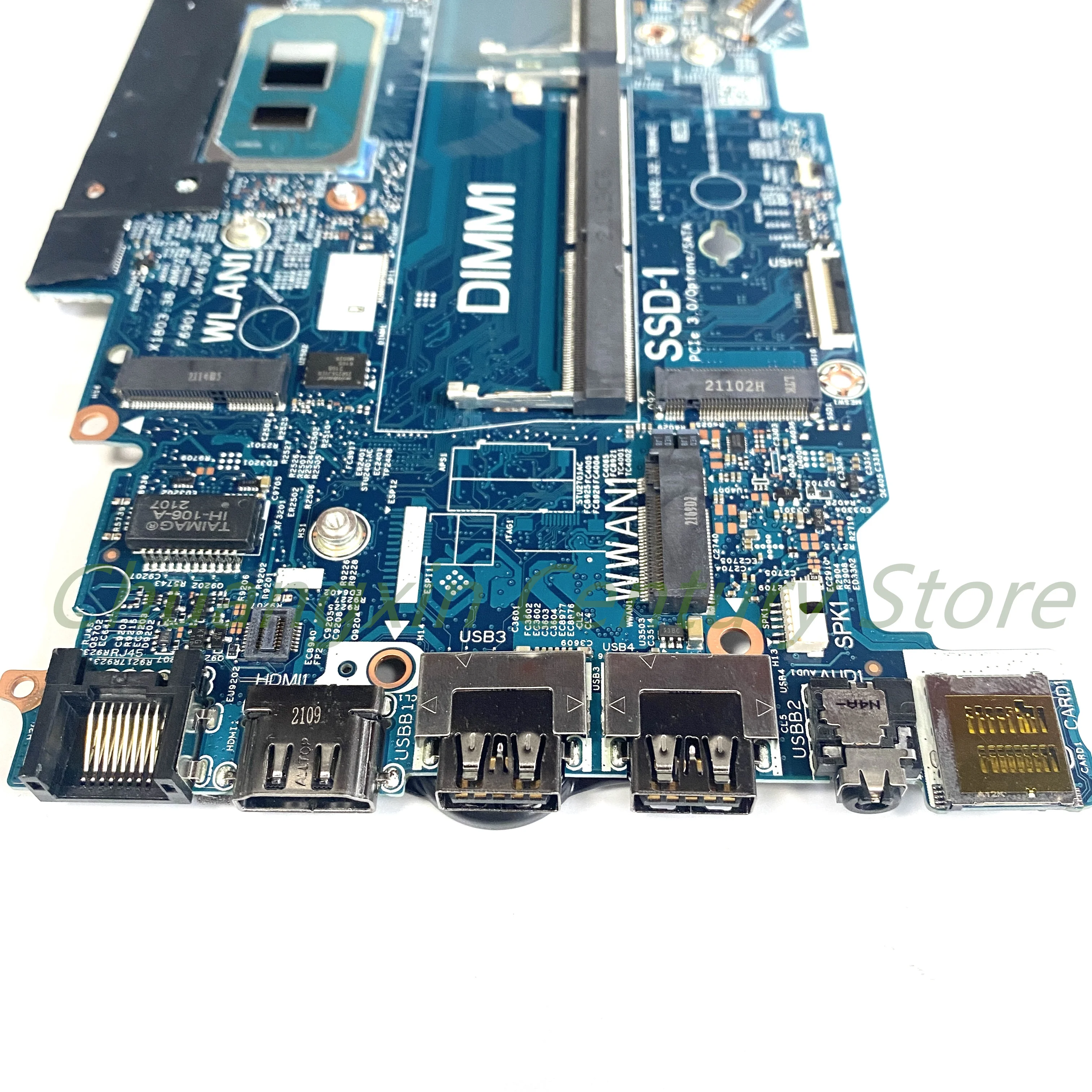 Imagem -03 - Trabalhar Totalmente Laptop Motherboard Adequado para Dell Latitude 5520 Presisi 15 3560 198191 i5 I7-11th Gen Cpu 100 Testado