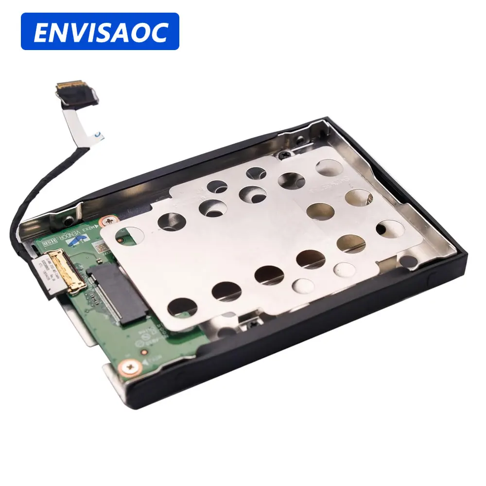 Adaptador OEM para Lenovo ThinkPad L480 L490, Conector M.2 NVME 2280 para Disco Duro SSD, Cable Flexible, Soporte, Base, 01LW340