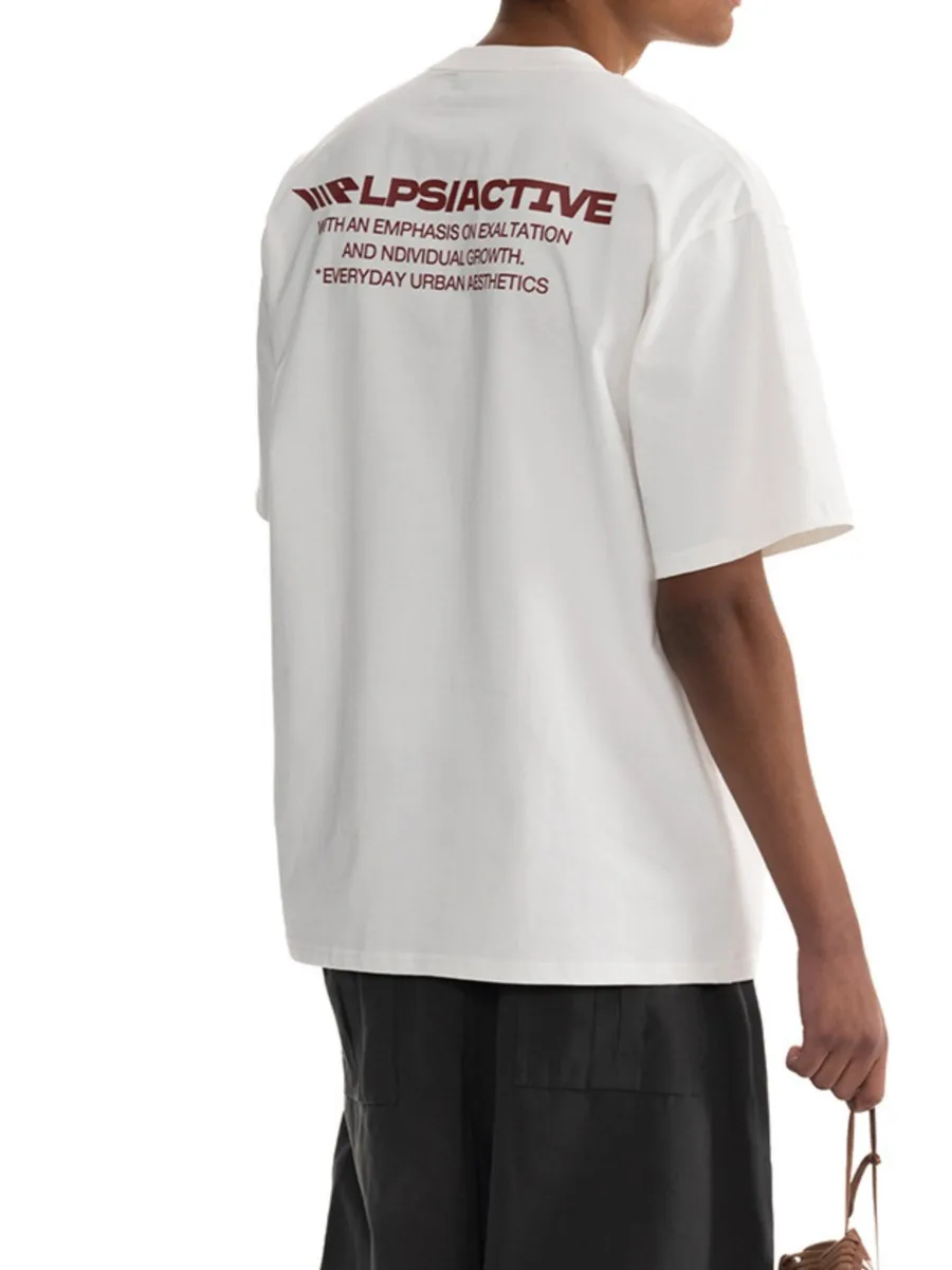 

Американские винтажные хлопковые футболки, мужские новые летние повседневные уличные футболки с короткими рукавами для пар, простые универсальные топы Y2K