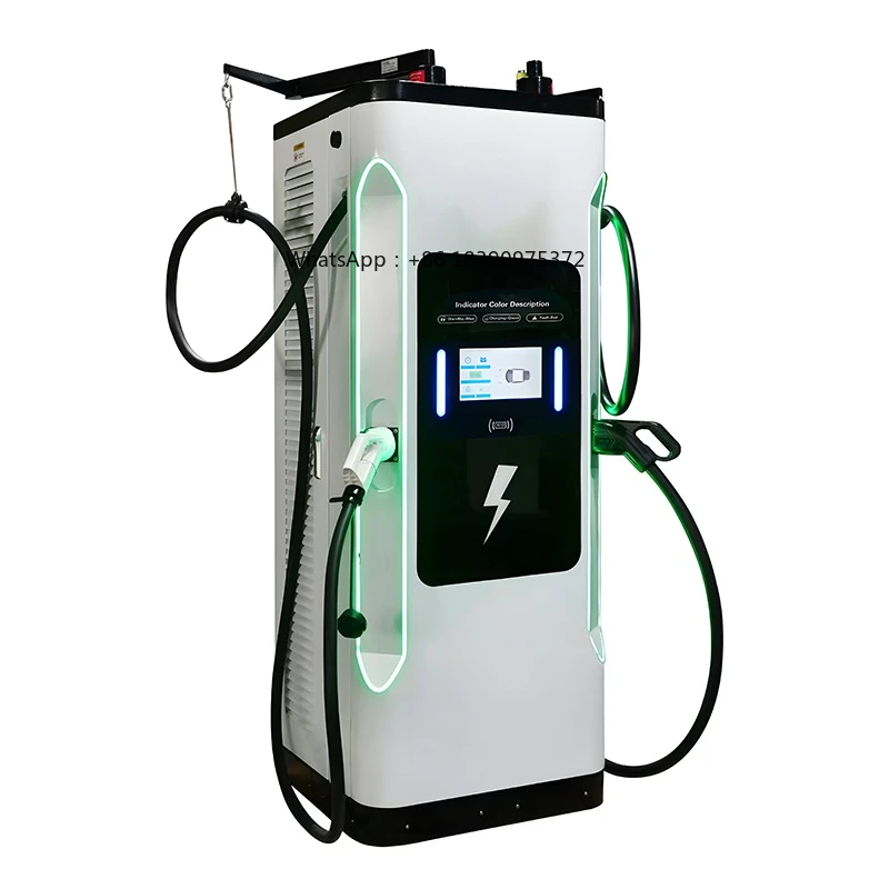 High Quality GB/T Ev Charging Station 60kW 120kW 160kW DC with Cable Management System New Condition