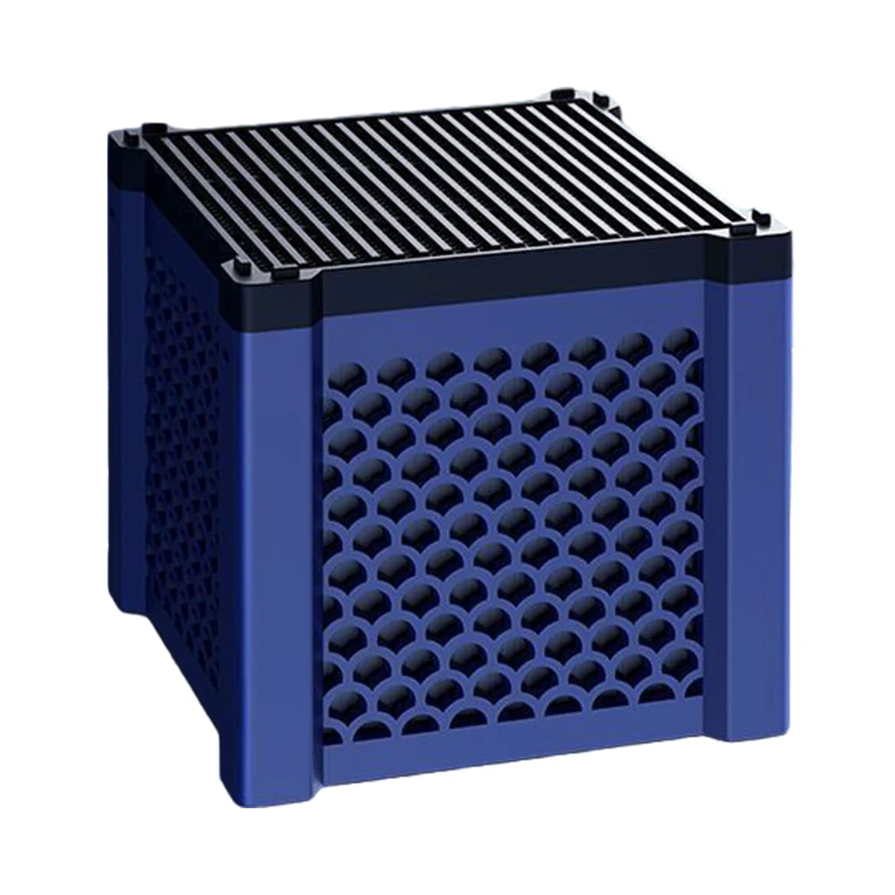 Filtro de cubo purificador de agua de carbón activado, filtro de canal de agua de caballo, tanque de Stock, filtro de piscina, cubo purificador de canal de agua para estanque