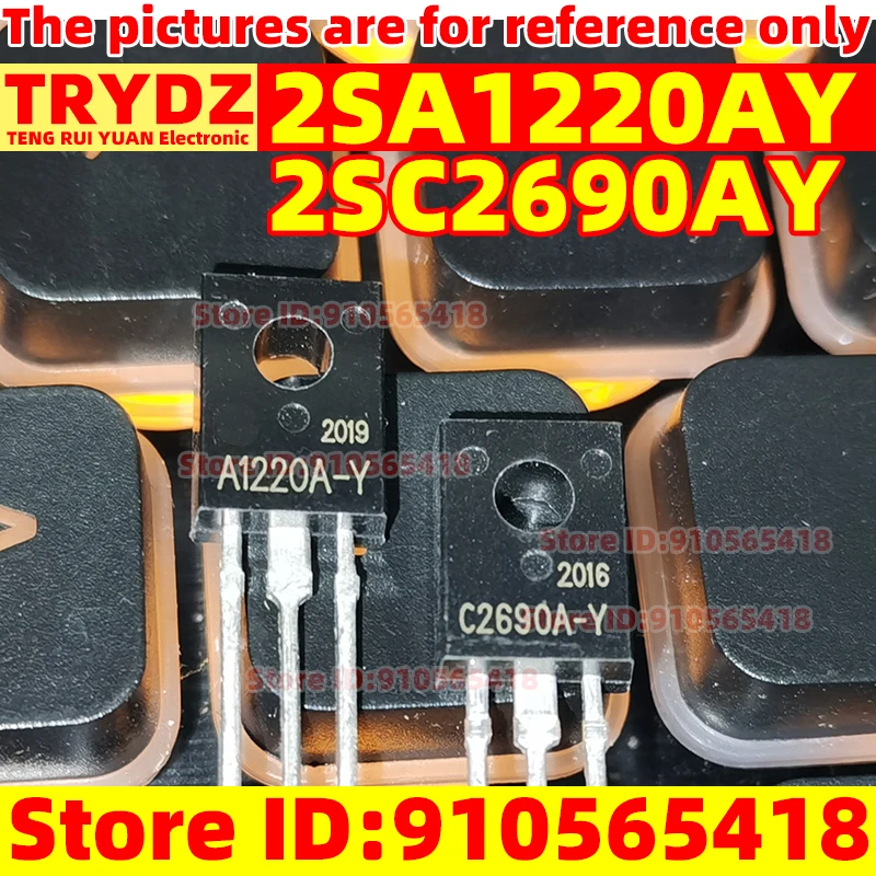 

Триодный транзистор низкой мощности A1220A C2690A 2SA1220AY 2SC2690AY TO-126, 50-10 шт.