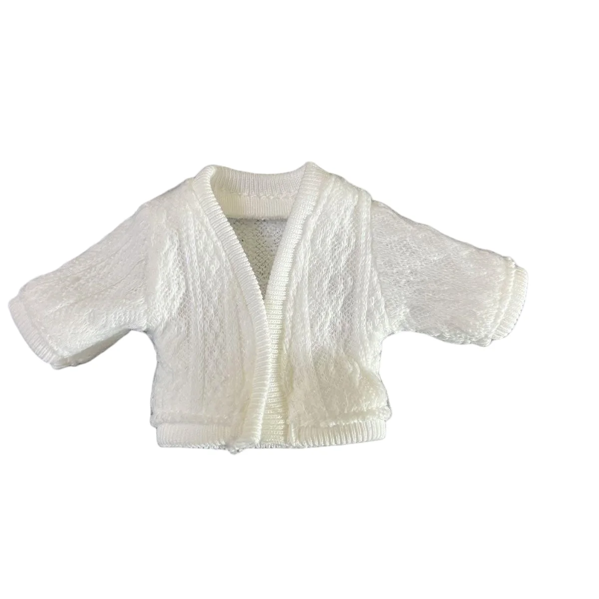 Ob11 手作り人形服 1/12 BJD カーディガン ニットアウター