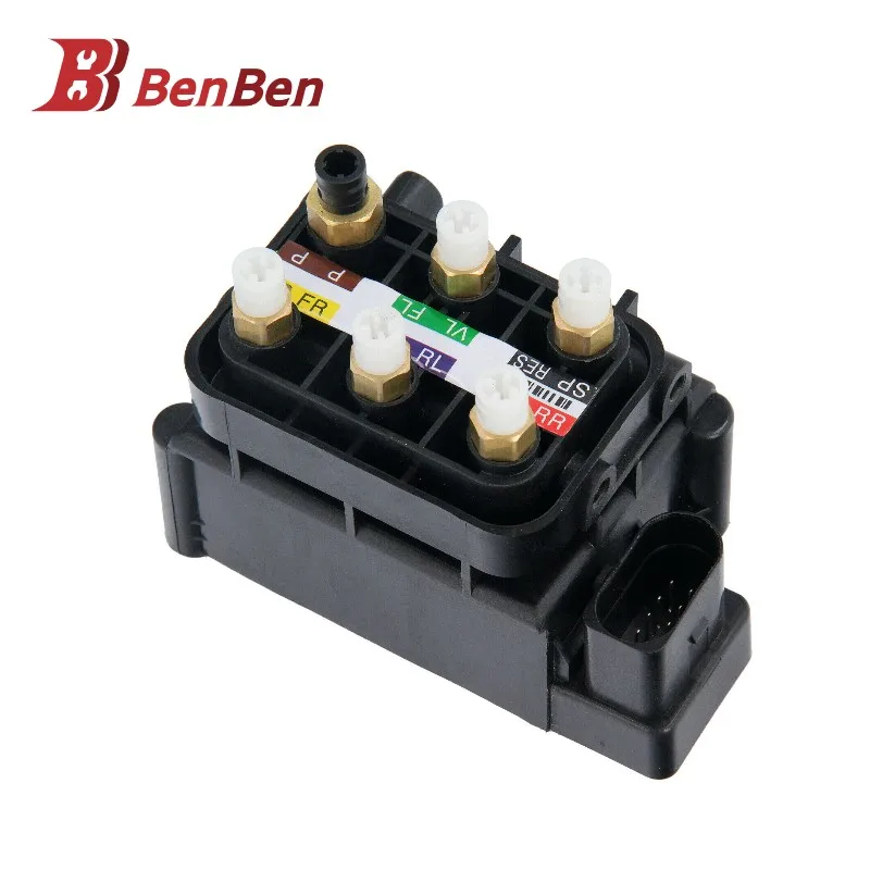 BBmart Kit Suspensi Naik Udara Suku Cadang Mobil Baru untuk Mobil Blok Katup Solenoid untuk Mercedes Benz OE 0993200058 untuk W222 W205