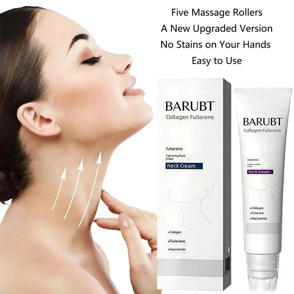 Anti-wrinkle AH-8 Firming Neck Cream Moisturizing Lifting Brighten Skin Fades Fine Lines Reduce Niacinamide Smoothing Skin Care