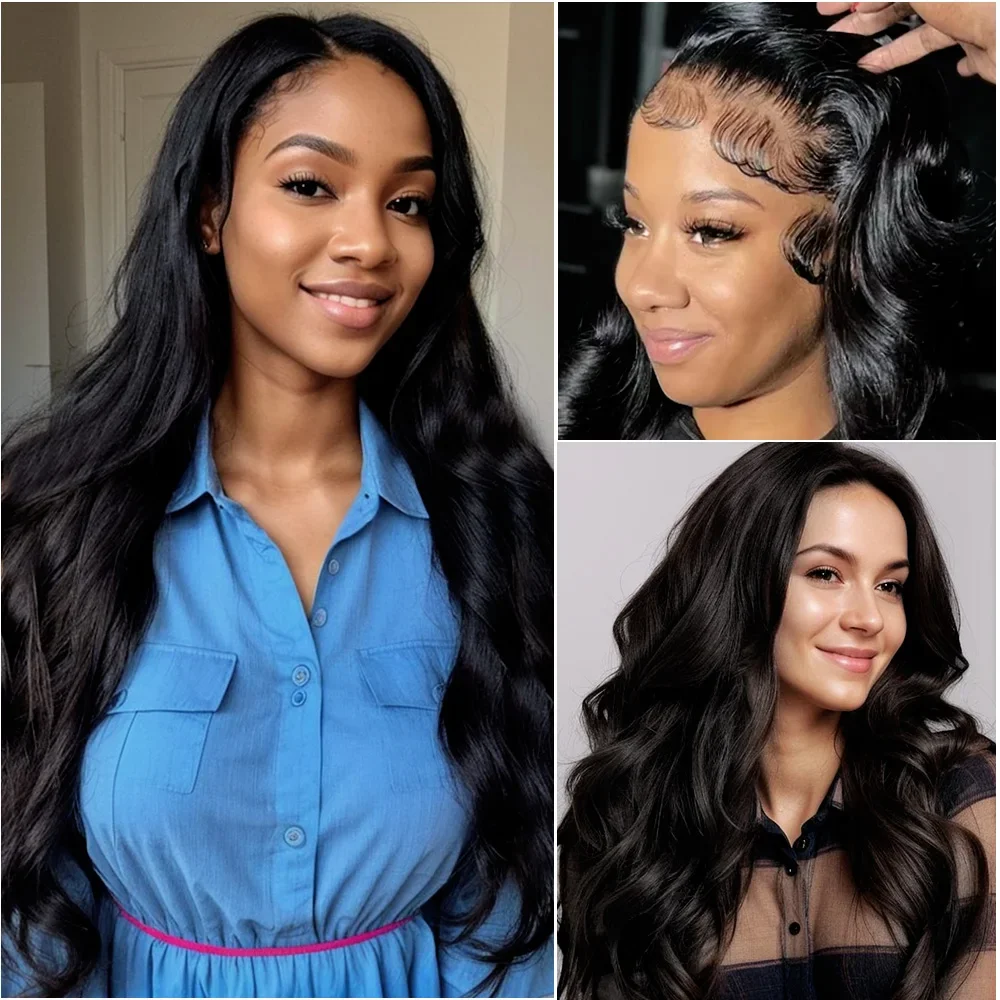 

Body Wave 5x5 Hd Glueless Ready To Wear and Go Human Hair Wigs Pre Cut Plucked 360 Full HD Lace Closure Wig 13x6 for Black Women