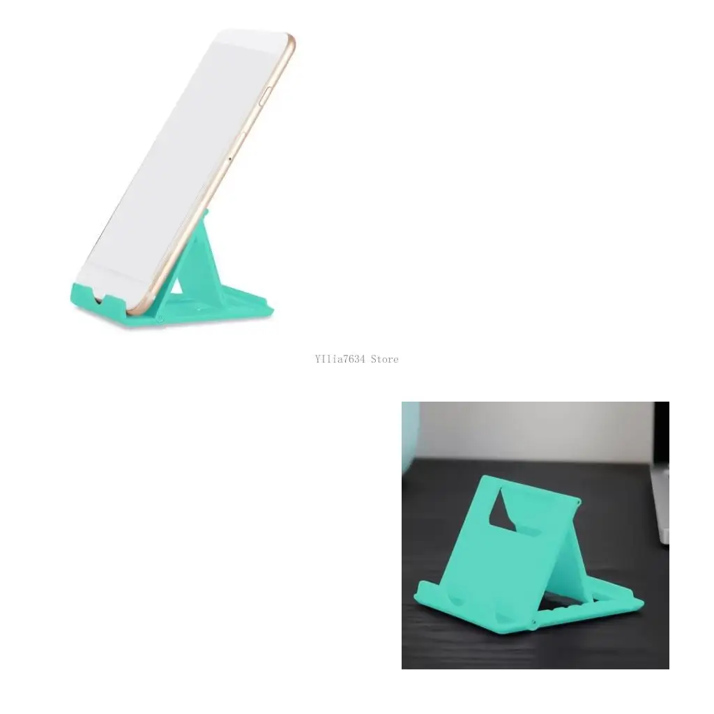 حامل الهاتف المحمول قابل للطي حامل الهاتف المحمول والكمبيوتر اللوحي حامل دعم الهاتف على الطاولة بزاوية متعددة قابلة للتعديل