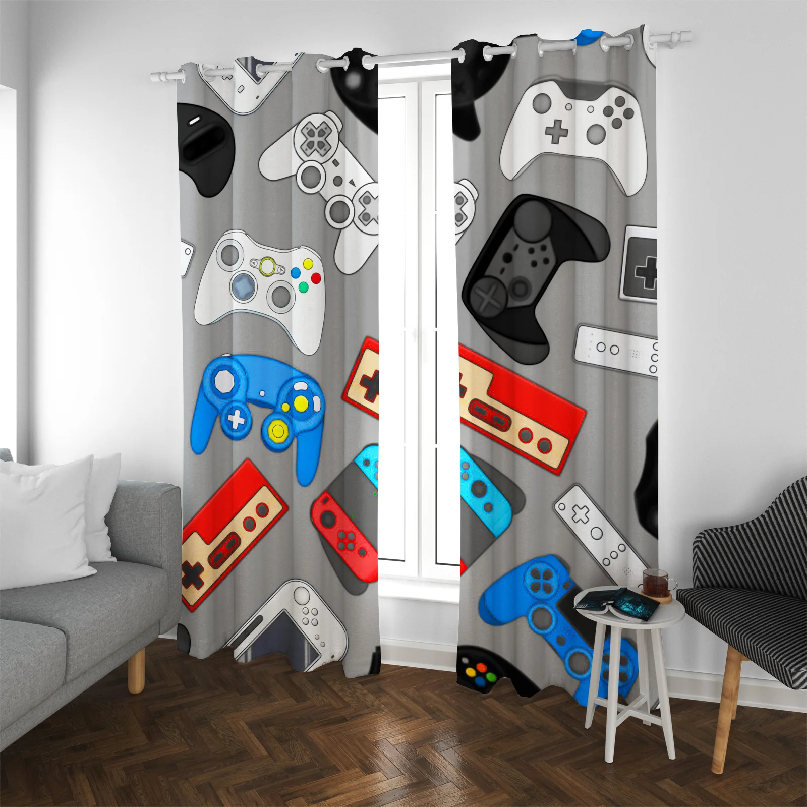 Gamepad decoración del hogar c - Home Decor Curtains reseña y precio