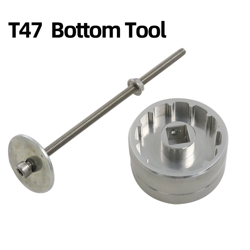 KOCEVLO T47 Threaded Bottom Bracket Remove the thread of the installation tool Aluminum Bearing Threading tool