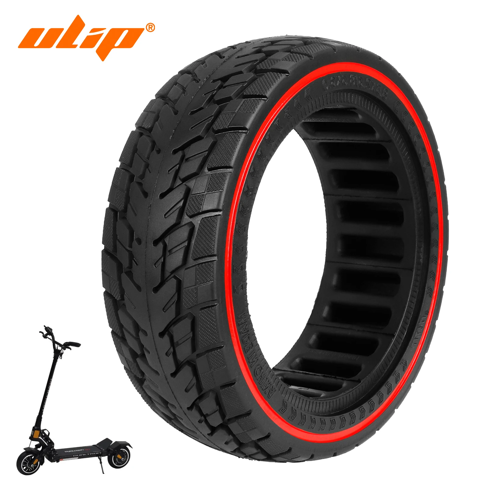 Ulip 8.5x2.5 Thicken Solid Tire For Dualtron Mini / Speedway Leger Electric Scooter 8.5 Inch Puncture resistant Tire Accessories