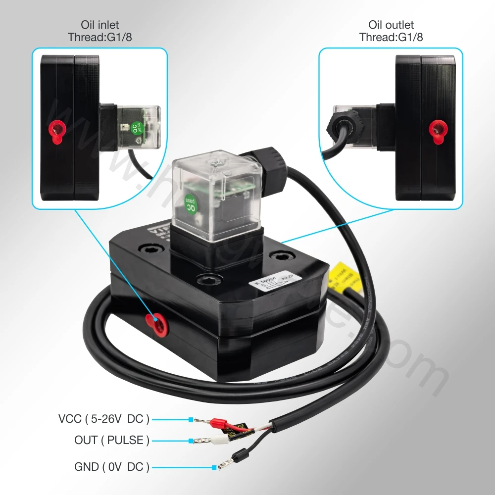 Diesel Viflow Small Flow Fuel Injector Flowmeter For Common Rail Tester Bench Injection Flow Senor Accessories