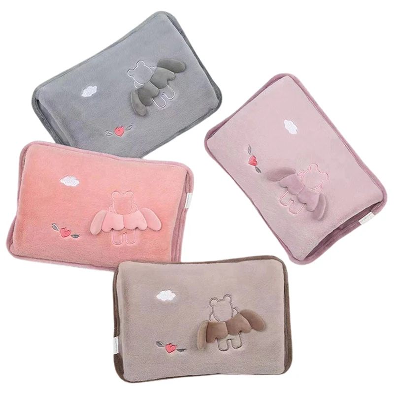 Rechargeable Hot Water Bag Electric Heat Water Pocket Hand Warmer Hot Water Bottle Heater Bag For Winter Explosion-proof