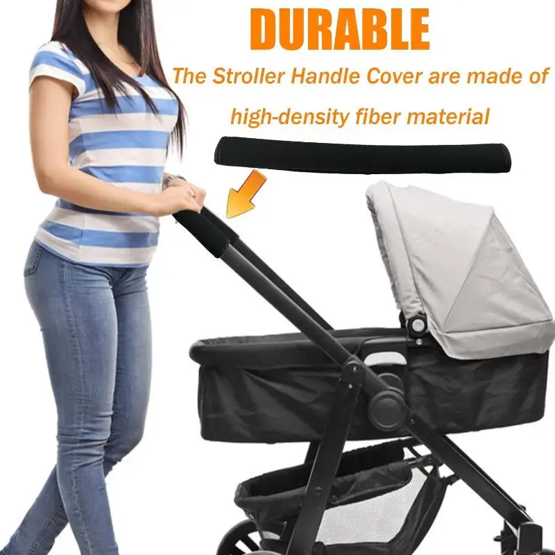 Infant Stroller Handle Cover Warm Winter Stroller Grip Cover Winter Warm Non-slip Baby Stroller Handle Sleeve Cover Universal