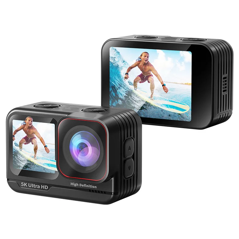 

New 5K high definition vlog sports camera outdoor riding waterproof and anti-shake sports camera recorder