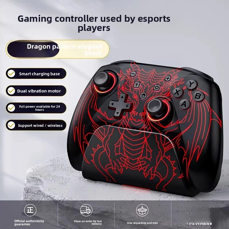 

Новый игровой контроллер ZHANS NC310 с джойстиком Hall, совместимый с телефонами, NS2, ПК, Bluetooth, Steam, для соревнований