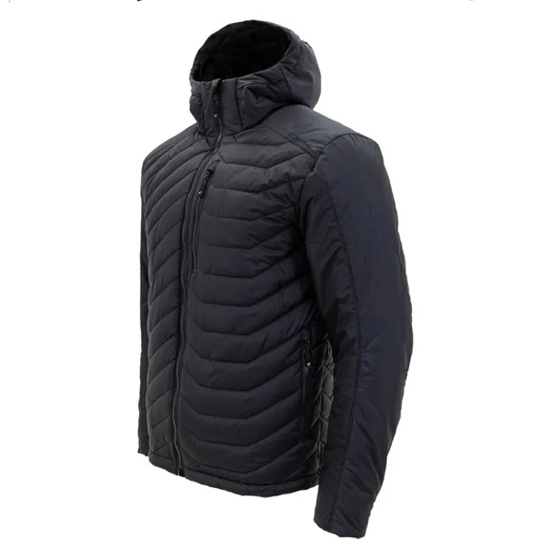 Chaqueta táctica con capucha para hombre, Parkas militares a prueba de viento, impermeables, cálidas y ligeras, abrigo para acampar y cazar al aire libre, Otoño e Invierno