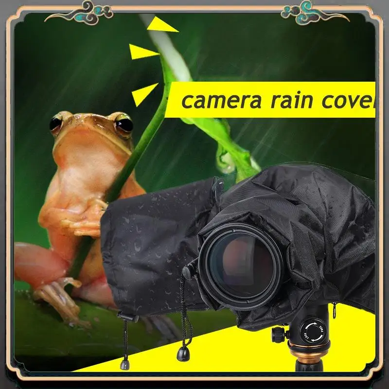 Universal Camera Photography Raincoat Medium Telephoto Lens Rainproof Sand Cover Slr Camera Rain Cover For Nikon Canon Dslr Came