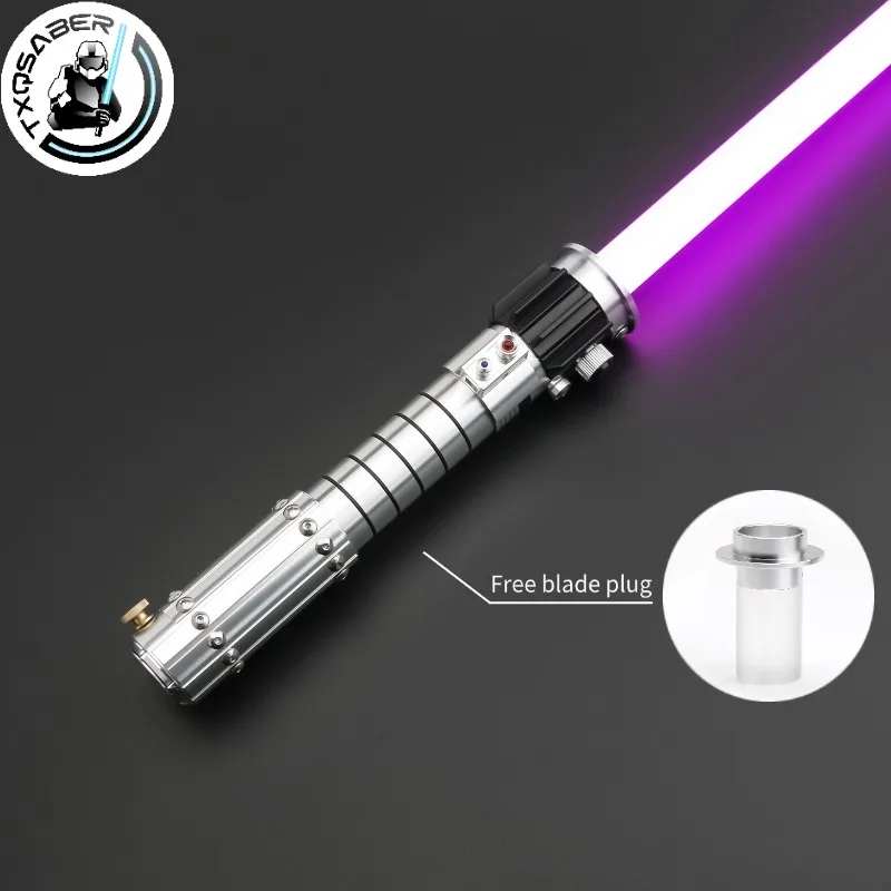 

TXQSABER Реплика Mara Jade Skywalker Световой меч Изменение цвета Металлическая рукоять Тяжелый дуэльный Bluetooth Жест Зажигание Лазерный меч