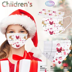 10PC Children Disposable Face Mask  Industrial 3Ply Ear Loop Outdoor Dust-Proof Face Protective Mask Disposable Mask