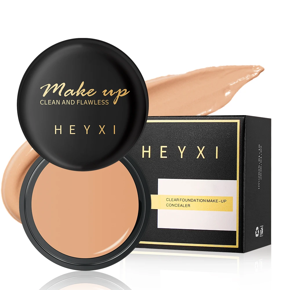 Clear Concealer Cream, Waterproof and Sweat Proof, Durable, Natural Finish, Suitable for All Skin Types