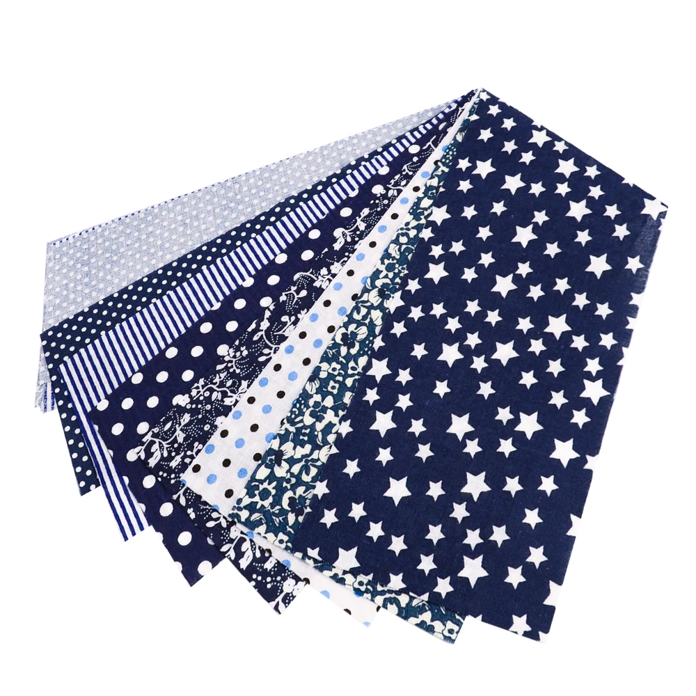 Teramila Neuheiten Bunte Design 6-8 PCS /Lot 9CM x 50CM Nähen Material Baumwolle Gelee rollen Streifen Plain Stoff Patchwork – Detail 23