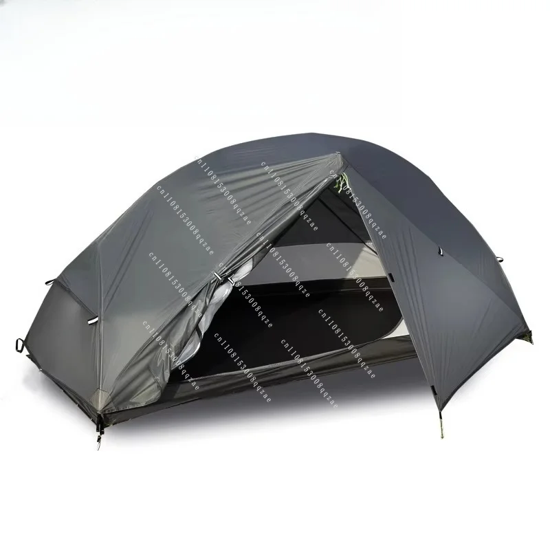 Single Person 15D Silicone Coated Nylon Outdoor Camping Tent for Hiking Cycling Mountain Climbing Peak 1 Camping