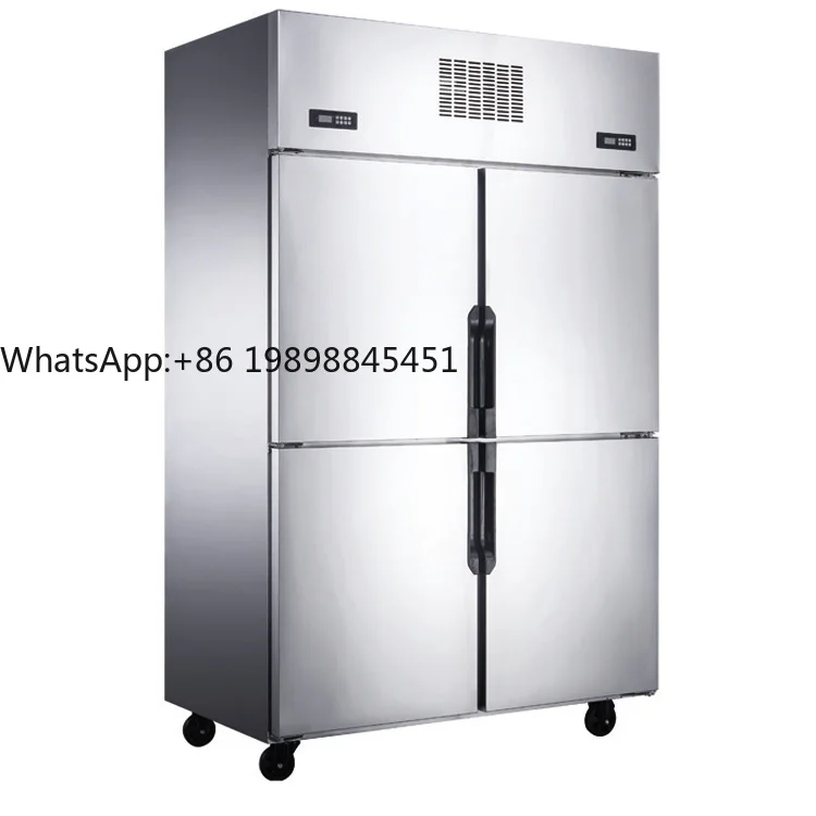 

Commercial Stainless Steel Static Cooling Upright Kitchen Fridge Refrigerator Upright Freezers