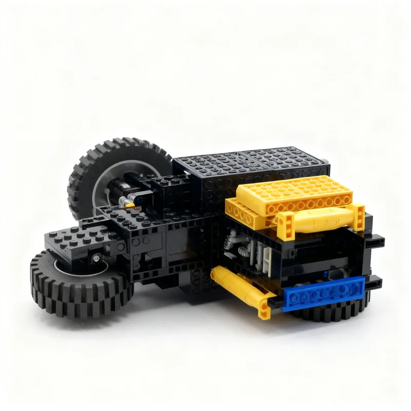 713pcs MOC Four Wheel Drive MOD Technical Model Building Blocks Christmas Gifts Construction Idea Education Creative Toys Brick
