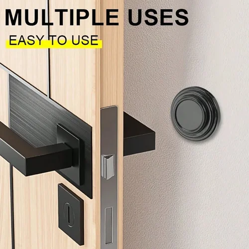 Imagen 2 del producto Almohadillas antigolpes para puerta de coche, capó Universal para puerta, maletero, reducción de ruido negra, protección contra colisiones, almohadillas amortiguadoras de silicona autoadhesivas