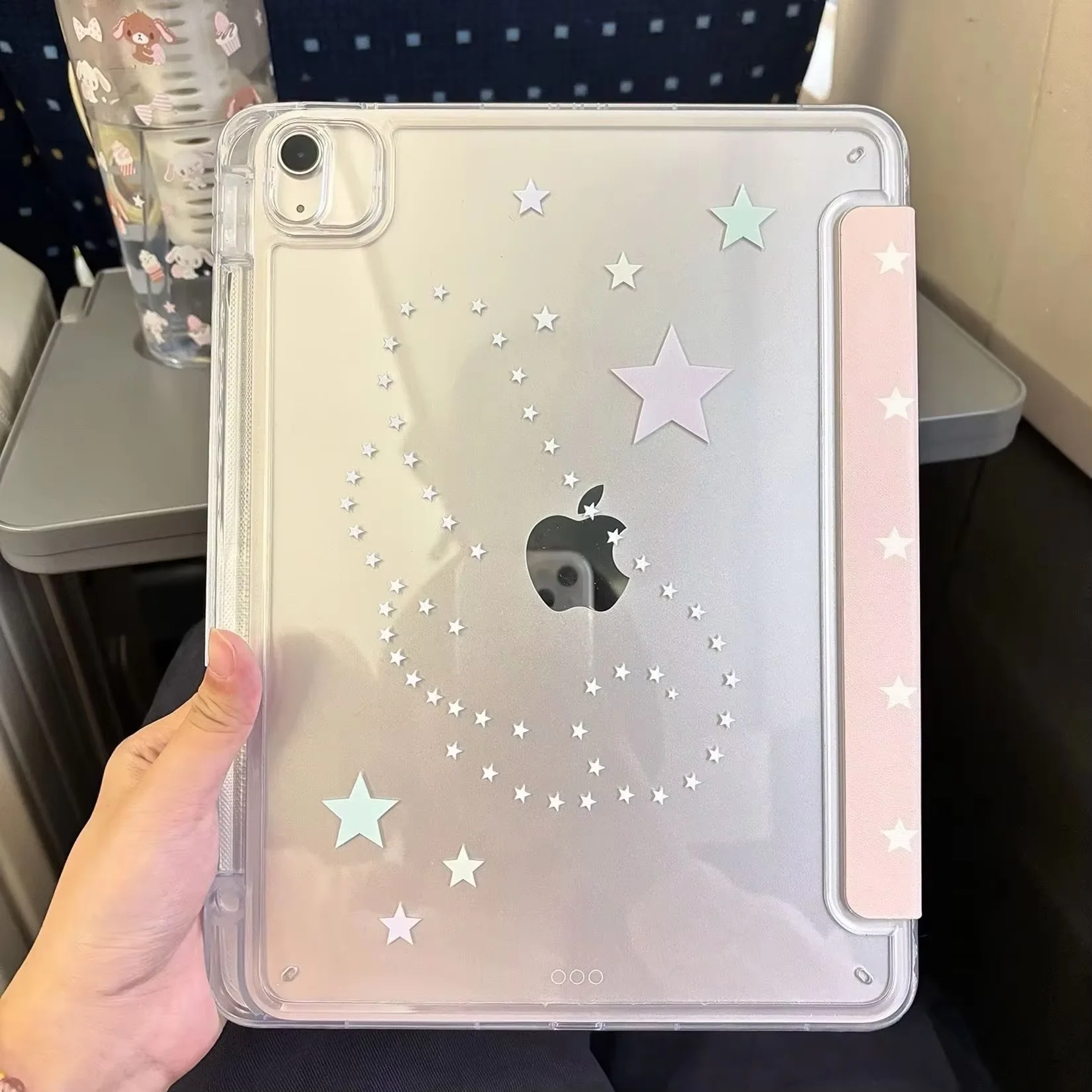 Stars ANew Tablet Case For iPad Pro 11 12.9in 13 15 M4 9.7 10.2 5/6th 7/8/9 10 11th MINI 6 7 Air 5 6 7 Trifold Case
