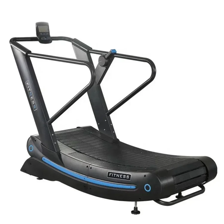 Gym Air Runner Non-motorized Unpowered Curved Treadmill Fitness equipment body building cardio machines Fascia stretcher Yoga